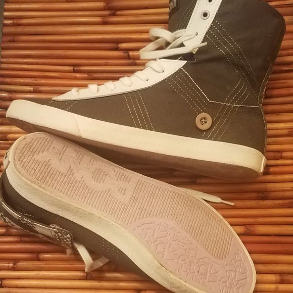 Pony Forest Green & White FTD Gleason Sneakers Sz 10 NEW - Picture 3 of 11